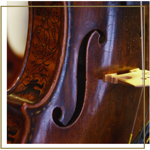 handcrafted violin